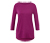 Funktionsshirt, 3/4-Arm, pink - Pink-beere meliert