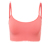 Seamless-Bustier mit Spitze, papaya