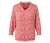 Bedrucktes Blusenshirt, koralle