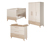 roba Set »Sidney« 3-teilig, cashmere