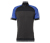 Fahrrad-Trikot, blau - Anthrazit mit blauen und schwarzen Details