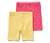 2 Kinder-Radler-Leggings, pink und gelb - Gelb und pink