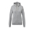 Sweatjacke, grau - Hellgrau meliert