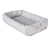 Roba 3-in1-Babylounge, grau - Silbergrau