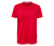 Funktionsshirt, rot - rot