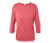 Feinstrickpullover mit Seide, koralle