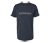 T-Shirt mit Print, blau - Blau