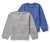 2 Kinder-Sweatshirts mit angerauter Innenseite