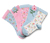 5 Paar Kinder-Socken, floral