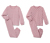 2 Kinder-Pyjamas, rosa - rosa