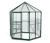 Vitavia Gewächshaus Pavillon 4,5 m² inkl. Fundamentrahmen, smaragdgrün