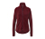 Strickfleece-Jacke, dunkelrot - Kirschrot meliert