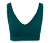 Seamless-Sport-Bustier, smaragdgrün - Smaragdgrün