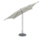 Leco Marktschirm*, 250 x 250 cm, inkl. Abdeckhaube, hellgrau