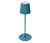 LED-Akku-Outdoor-Tischleuchte, blau - blau