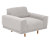 Sessel »Penelope«, silberfarben