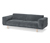 SCAPA 3-Sitzer-Sofa, blau-grau