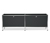 Lowboard Metall »CN3« mit  Klappenfächern, schwarz