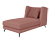 Chaiselongue »Samira«, hellrosé