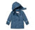 Blau gestreift