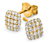 585 Gold Ohrstecker Zirkonia Cushion