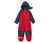Kinder-Softshell-Einteiler, rot-blau - rot-blau