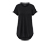 Longshirt, schwarz