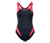 Sport-Badeanzug, blau - blau
