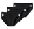 3 SCHIESSER Slips, schwarz - Schwarz