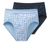 2 SCHIESSER Slips in Feinripp, hellblau - Hellblau