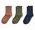 3 Paar Socken mit Rüschenkante