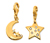 Charm Set  Moon and Stars