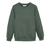 Kinder-Sweatshirt mit angerauter Innenseite, grün