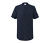 Kurzarmhemd mit Leinen, navy - Navy