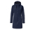 Softshellmantel, blue denim