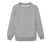 Kinder-Sweatshirt mit angerauter Innenseite, grau