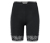 Radlershorts mit Spitzenborte, schwarz