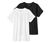 2 Kinder-Sportshirts, schwarz/weiß