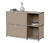 Sideboard Metall »CN3« mit 2 Klappenfächern, taupe