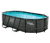 Summer Waves Active-Frame-Pool, Rattan, ca. 424 x 250 cm