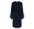 Strickkleid mit Pailletten, dunkelblau - dunkelblau