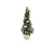 Weihnachtsbäumchen mit Dekoration, ca. 50 cm, grün