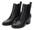 Leder-Stiefelette