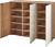 3-türiger Schuhschrank »Telde«