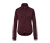 Strickfleece-Jacke, weinrot - Weinrot meliert