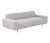 Sofa 2,5-Sitzer »Penelope«, silberfarben