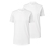 2 T-Shirts, weiß - Weiß