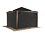 Premium-Pavillon-Vorhang-Set 