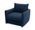 DOMO collection Schlafsofa 1-Sitzer »Helsinki«, blau