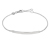 Armband Identität, 925 Silber rhodiniert